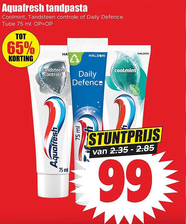 Aquafresh tandpasta