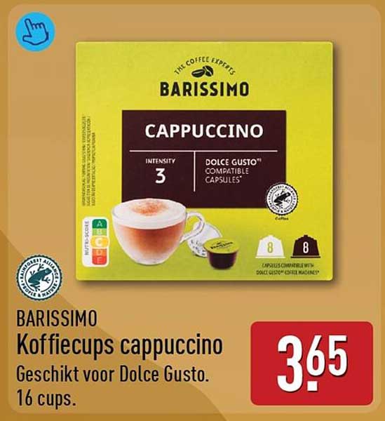 BARISSIMO Koffiecups cappuccino