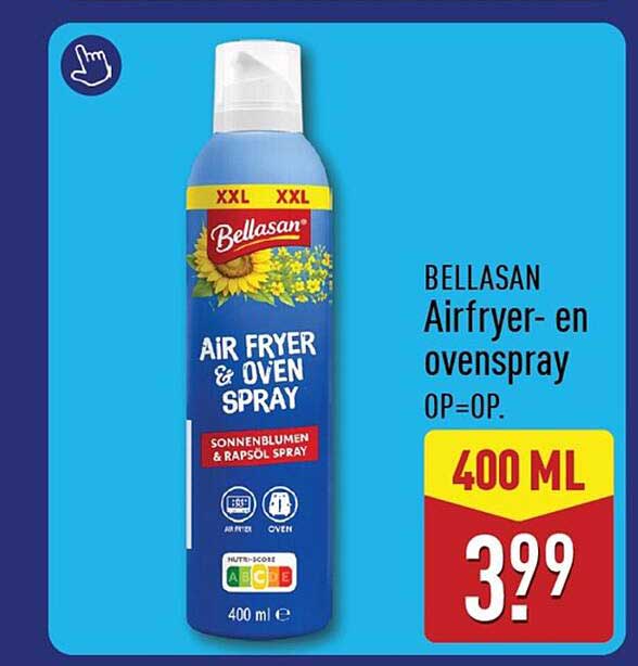 BELLASAN Airfryer- en ovenspray OP=OP.