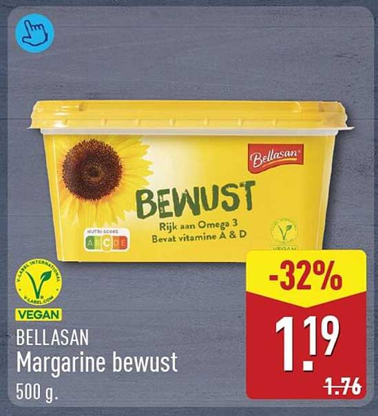 BELLASAN Margarine bewust 500 g -32%