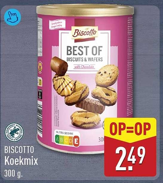 BISCOTTO Koekmix 300 g. OP=OP