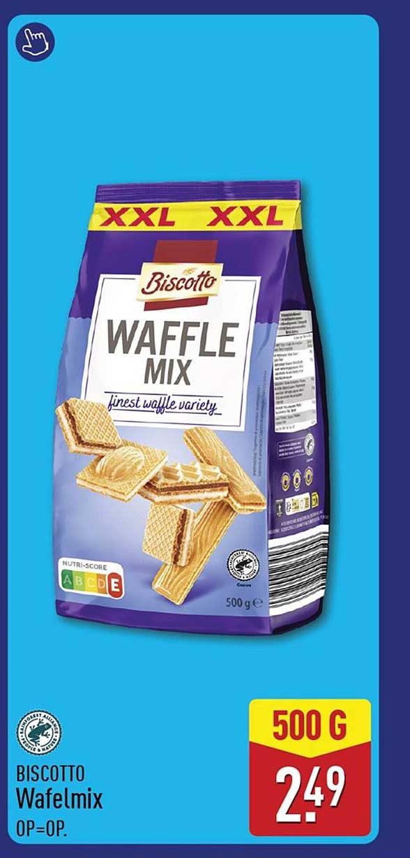Biscotto Wafelmix 500 g
