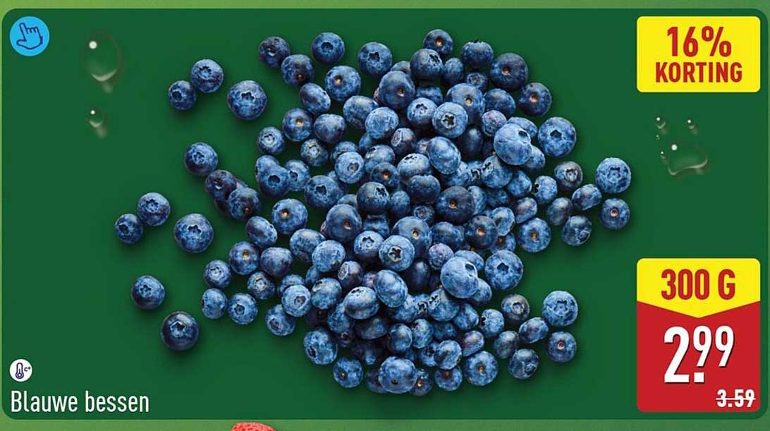 Blauwe bessen 16% KORTING