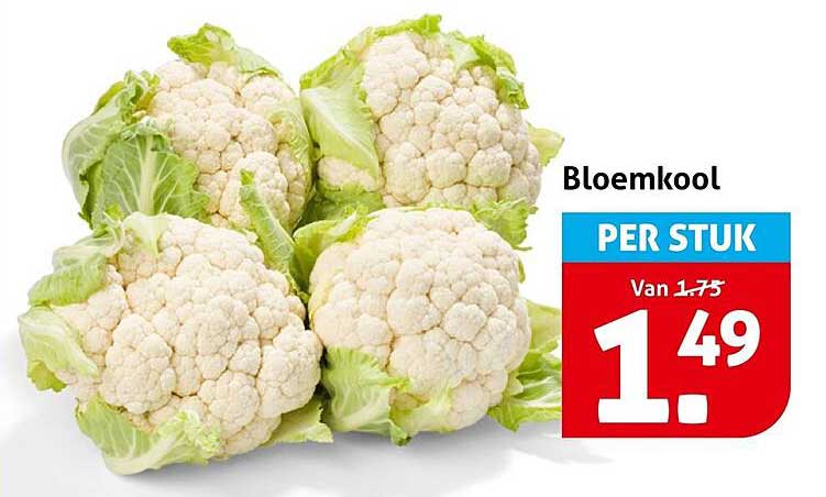 Bloemkool PER STUK