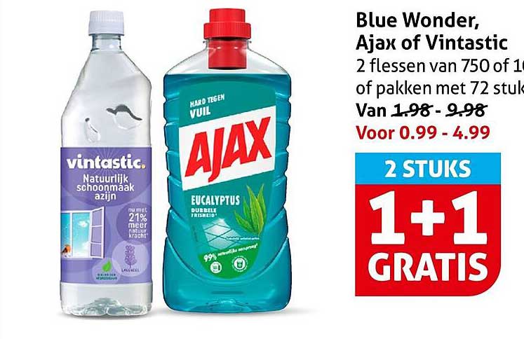 Blue Wonder, Ajax of Vintastic 1+1 gratis