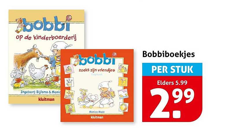Bobbiboekjes PER STUK