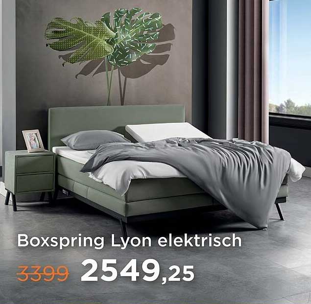 Boxspring Lyon elektrisch