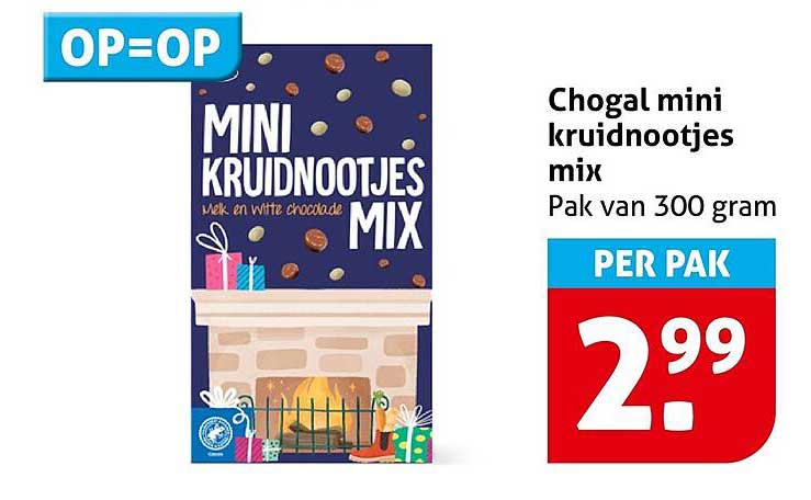 Chogal mini kruidnootjes mix