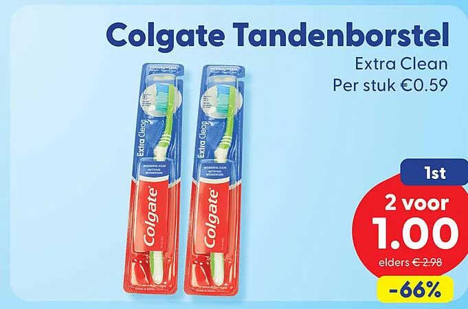 Colgate Tandenborstel Extra Clean