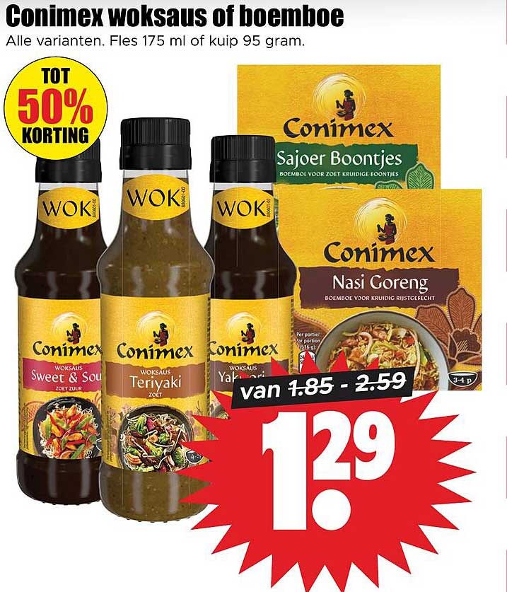 Conimex woksau(s) of boemboe