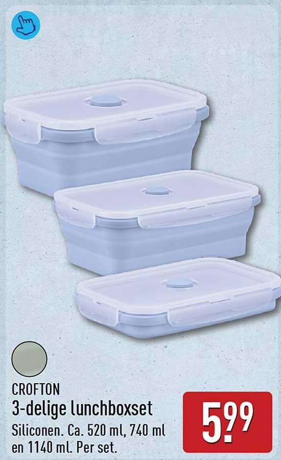 CROFTON 3-delige lunchboxset