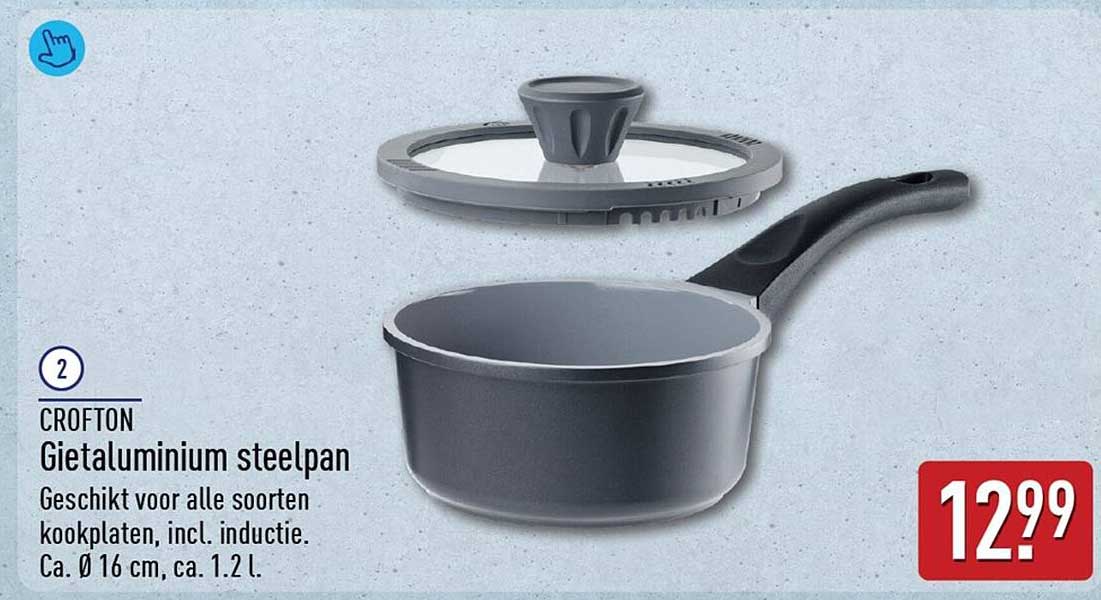 CROFTON Gietaluminium steelpan