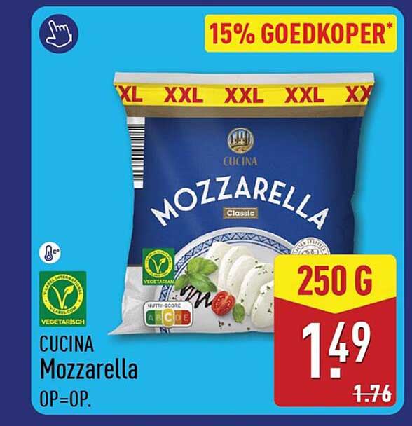 CUCINA Mozzarella OP=OP.