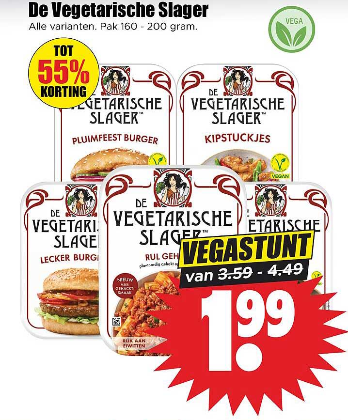 De Vegetarische Slager VEGASTUNT