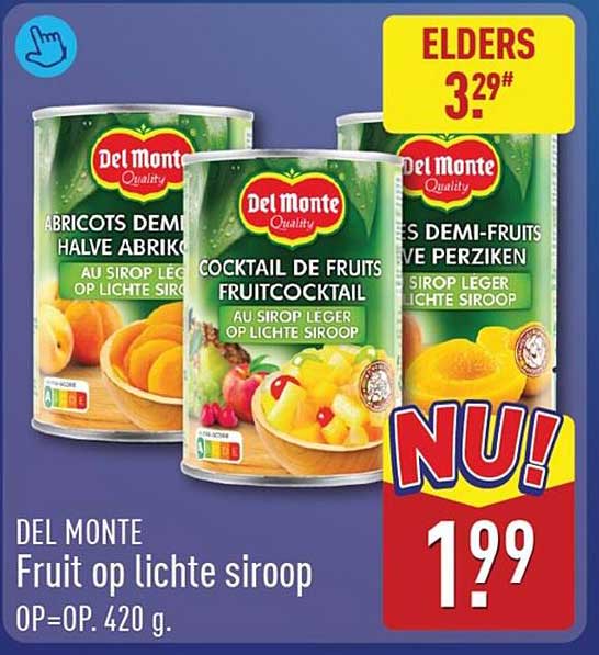 Del Monte Fruit op lichte siroop