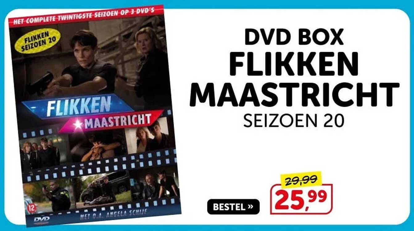 DVD BOX FLIKKEN MAASTRICHT SEIZOEN 20