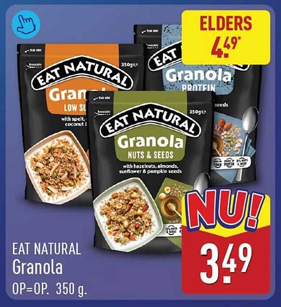 EAT NATURAL Granola OP=OP. 350 g.