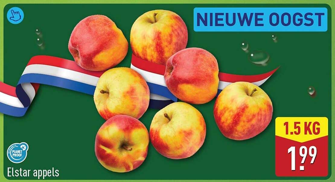 Elstar appels NIEUWE OOGST