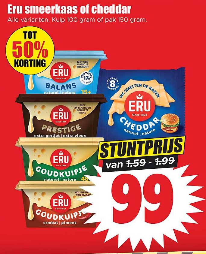 Eru smeerkaas of chedder
