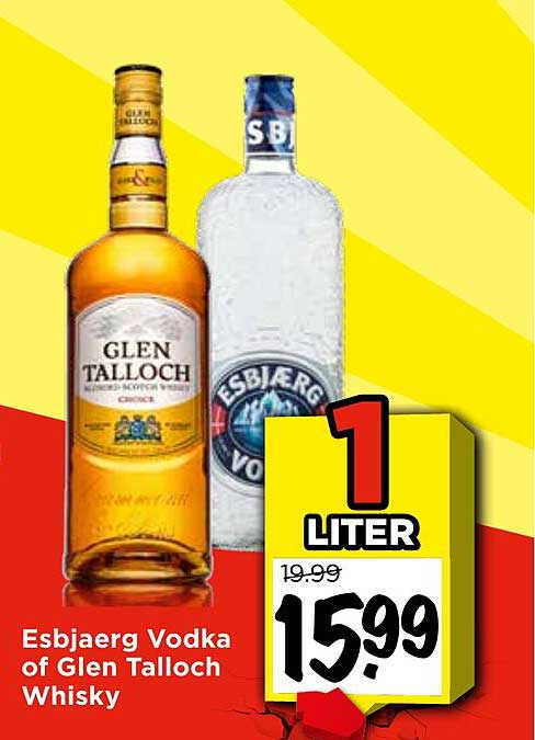 Esbjaerg Vodka of Glen Talloch Whisky