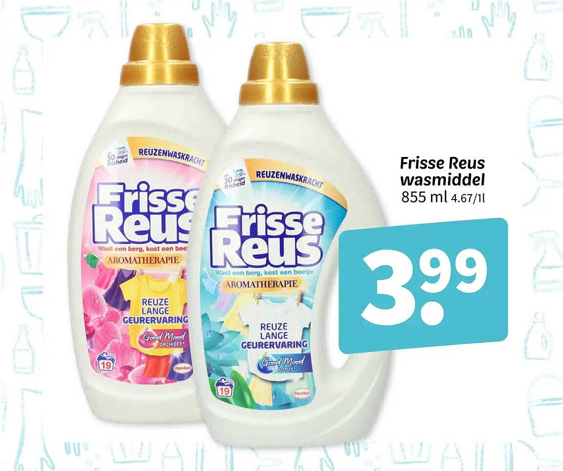 Frisse Reus wasmiddel