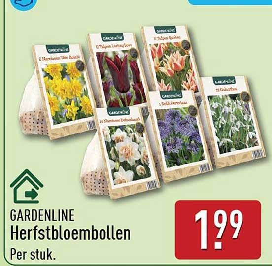 GARDENLINE Herfstbloembollen Per stuk.