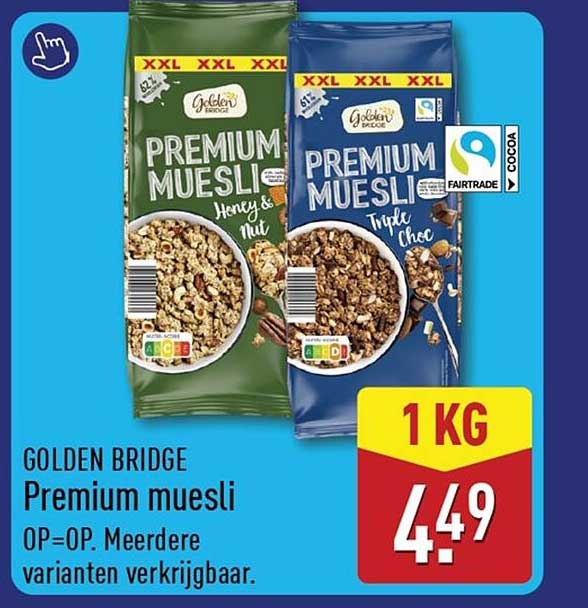 GOLDEN BRIDGE Premium muesli