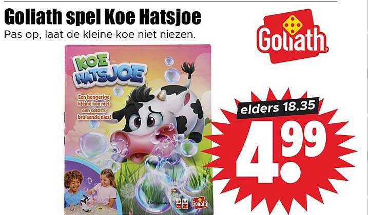 Goliath spel Koe Hatsjoe