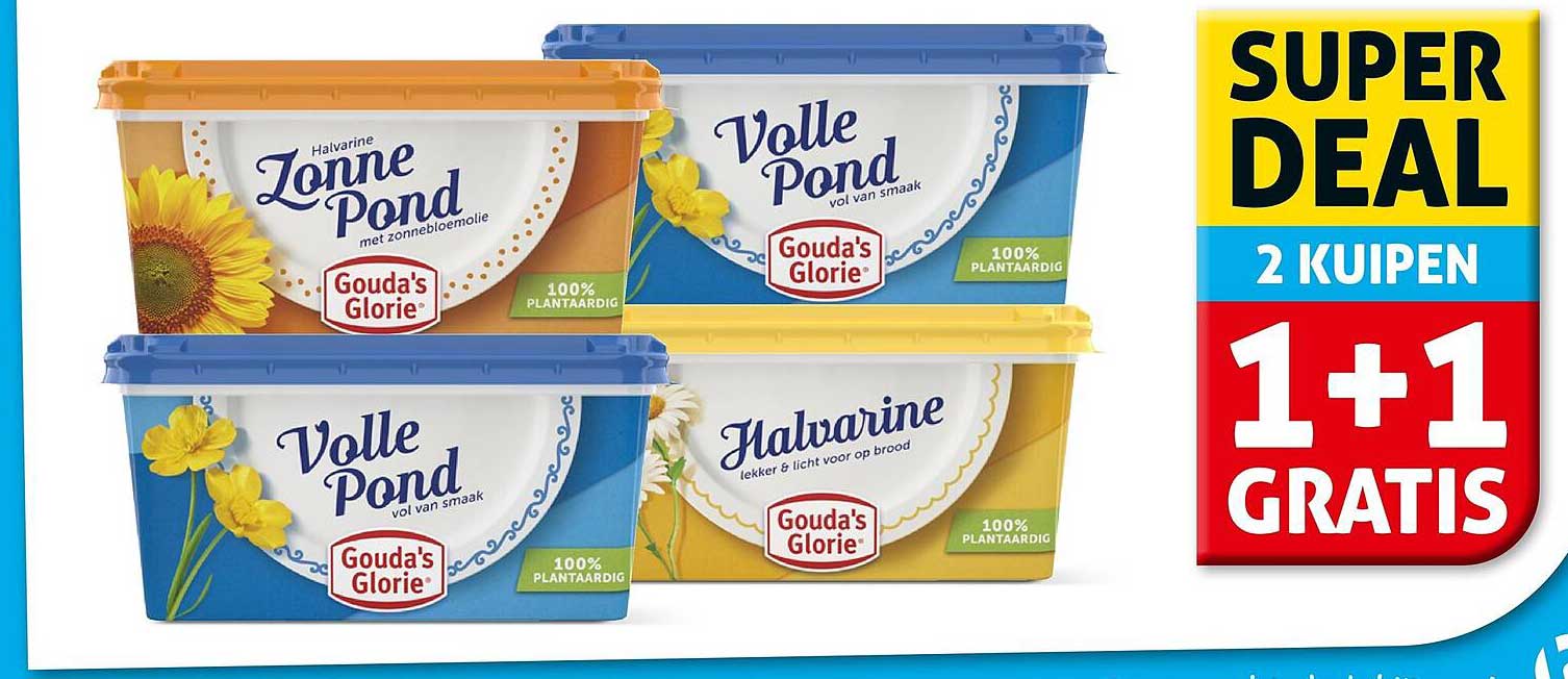 Gouda's Glorie 1+1 gratis