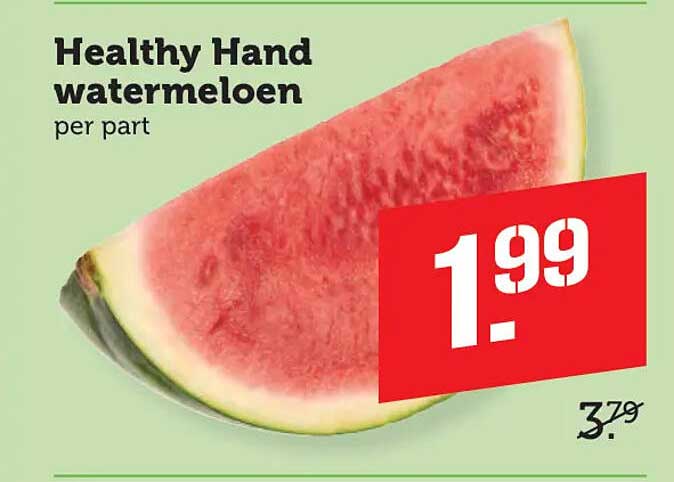 Healthy Hand watermeloen per part