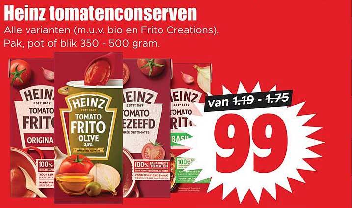 Heinz tomatenconserven
