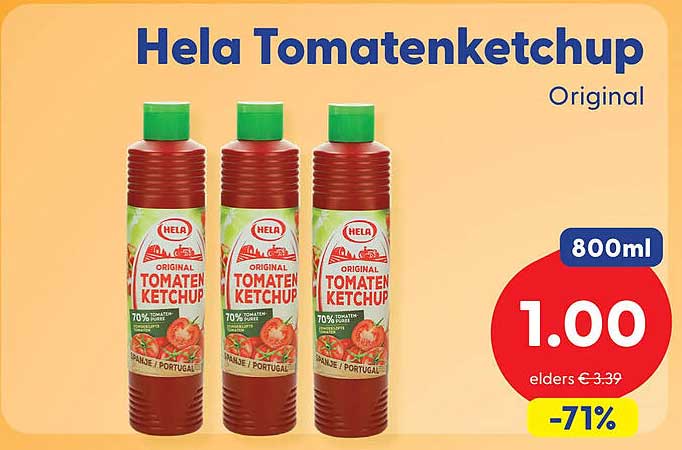 Hela Tomatenketchup Original