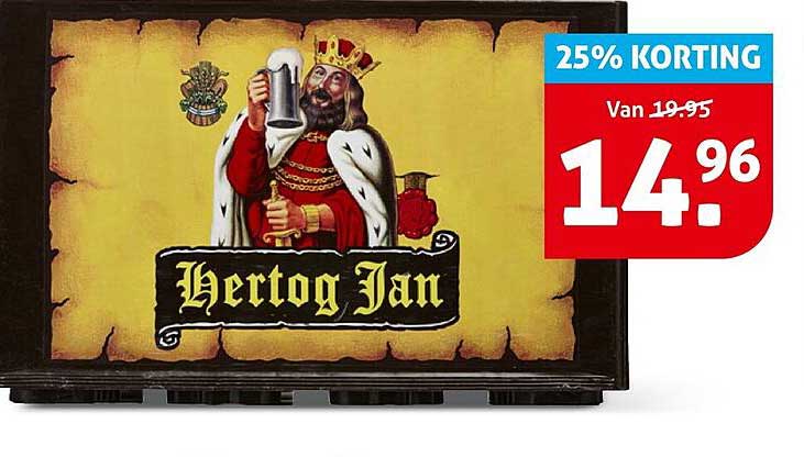 Hertog Jan 25% KORTING