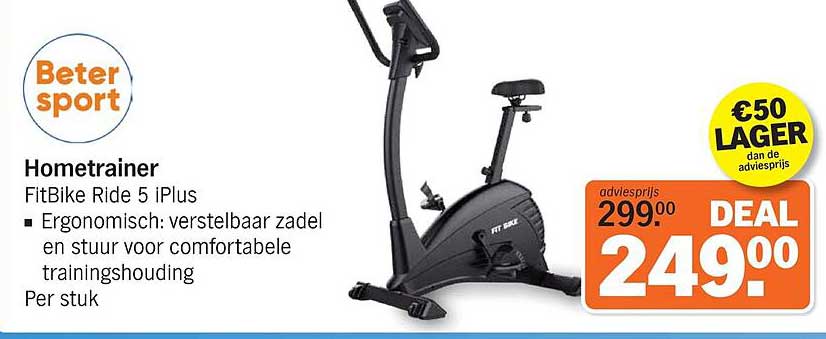 Hometrainer FitBike Ride 5 iPlus