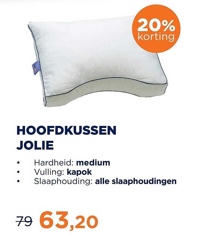HOOFDKUSSEN JOLIE 20% korting