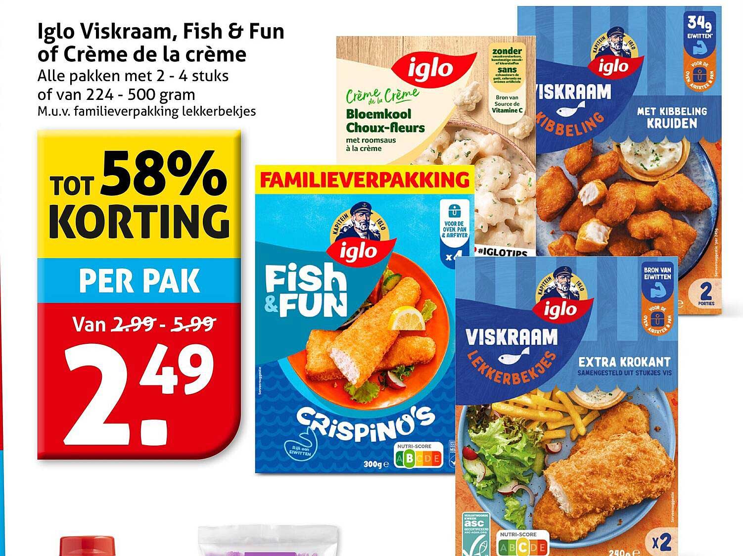 Iglo Viskraam, Fish & Fun of Crème de la crème
