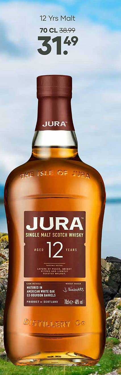 Jura 12 Yrs Malt 70 cl