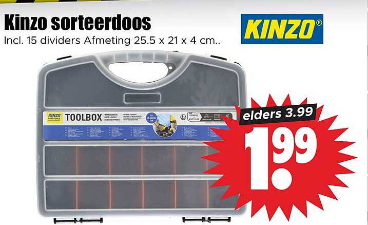 Kinzo sorteerdoos