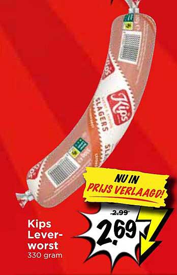 Kips Lever-worst 330 gram