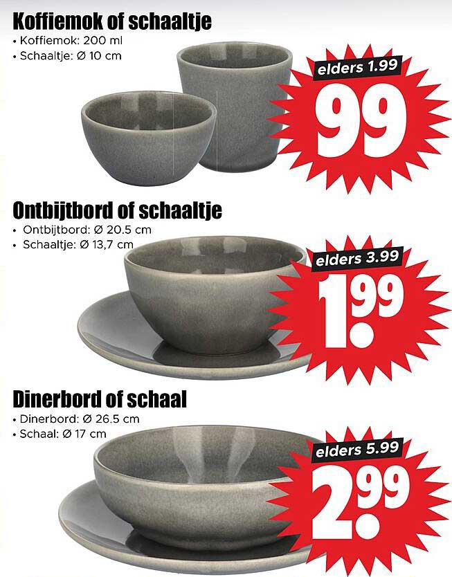 Koffiemok of schaaltje