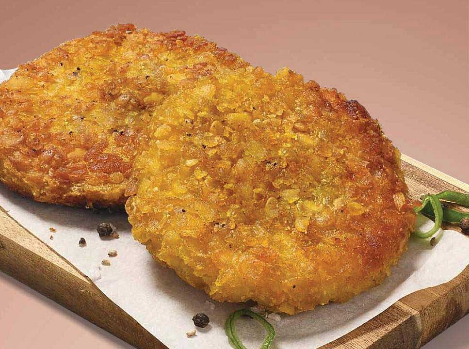 Krokante kipschnitzel