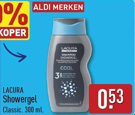 LACURA Showergel Classic. 300 ml.
