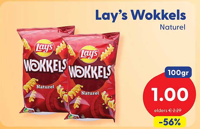 Lay’s Wokkels Naturel