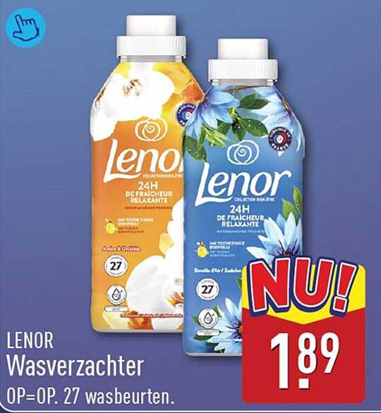 LENOR Wasverzachter OP=OP. 27 wasbeurten.
