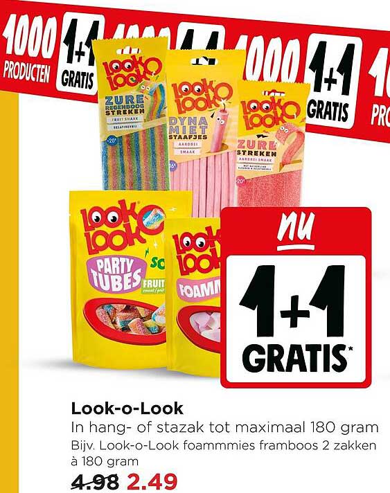 Look-o-Look 1+1 gratis
