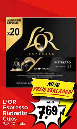 L'OR Espresso Ristretto Cups