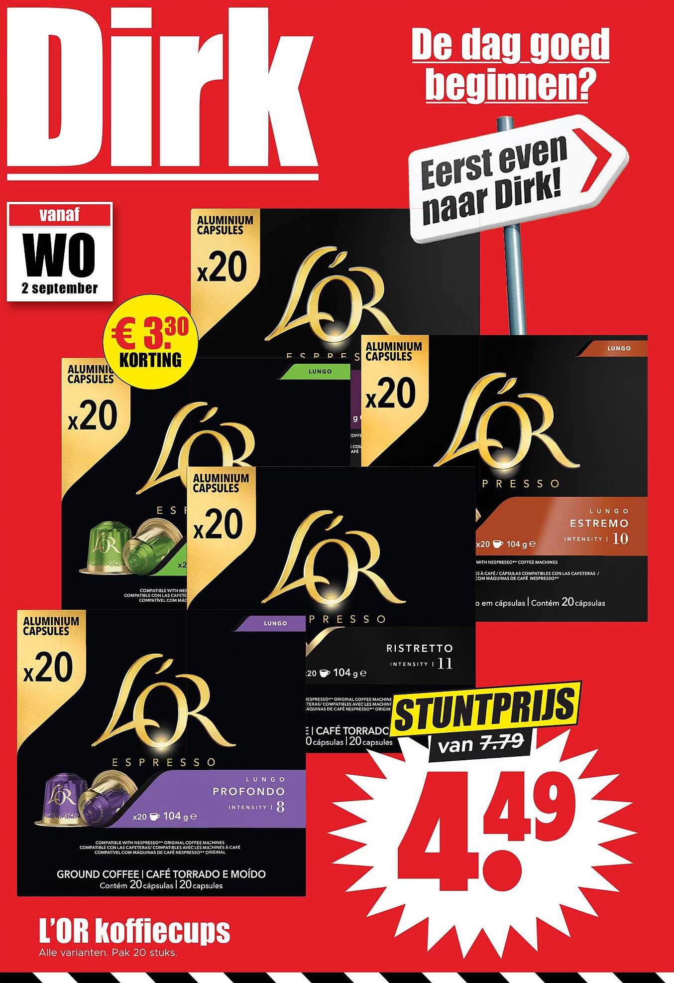 L'OR koffiecups