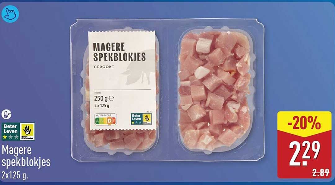 Magere spekblokjes -20%