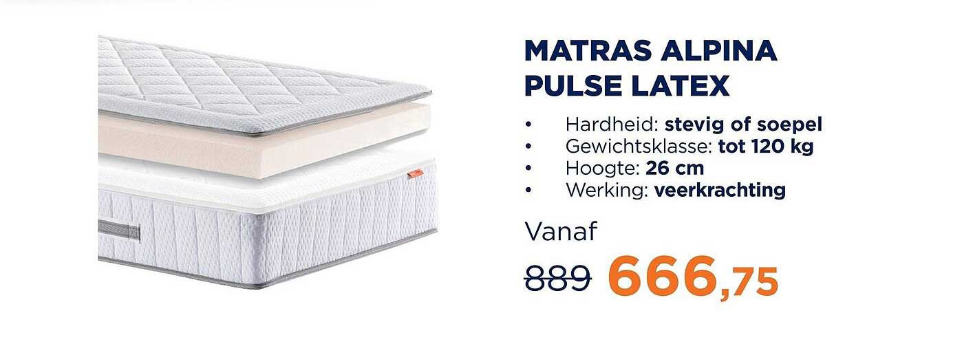 MATRAS ALPINA PULSE LATEX