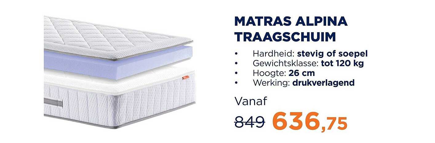 MATRAS ALPINA TRAAGSCHUIM
